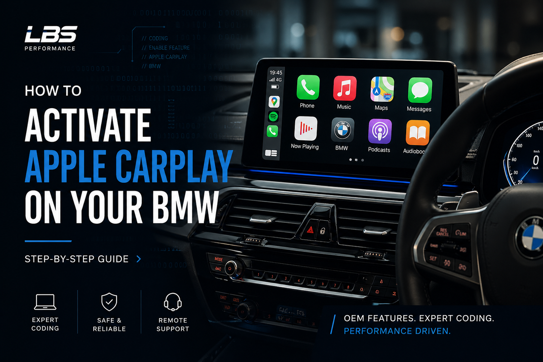 How to Activate Apple CarPlay on Your BMW | LBS Performance