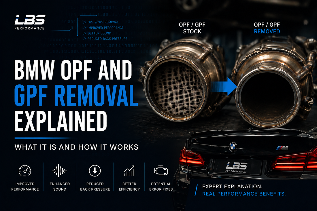 BMW OPF and GPF Removal Explained | LBS Performance